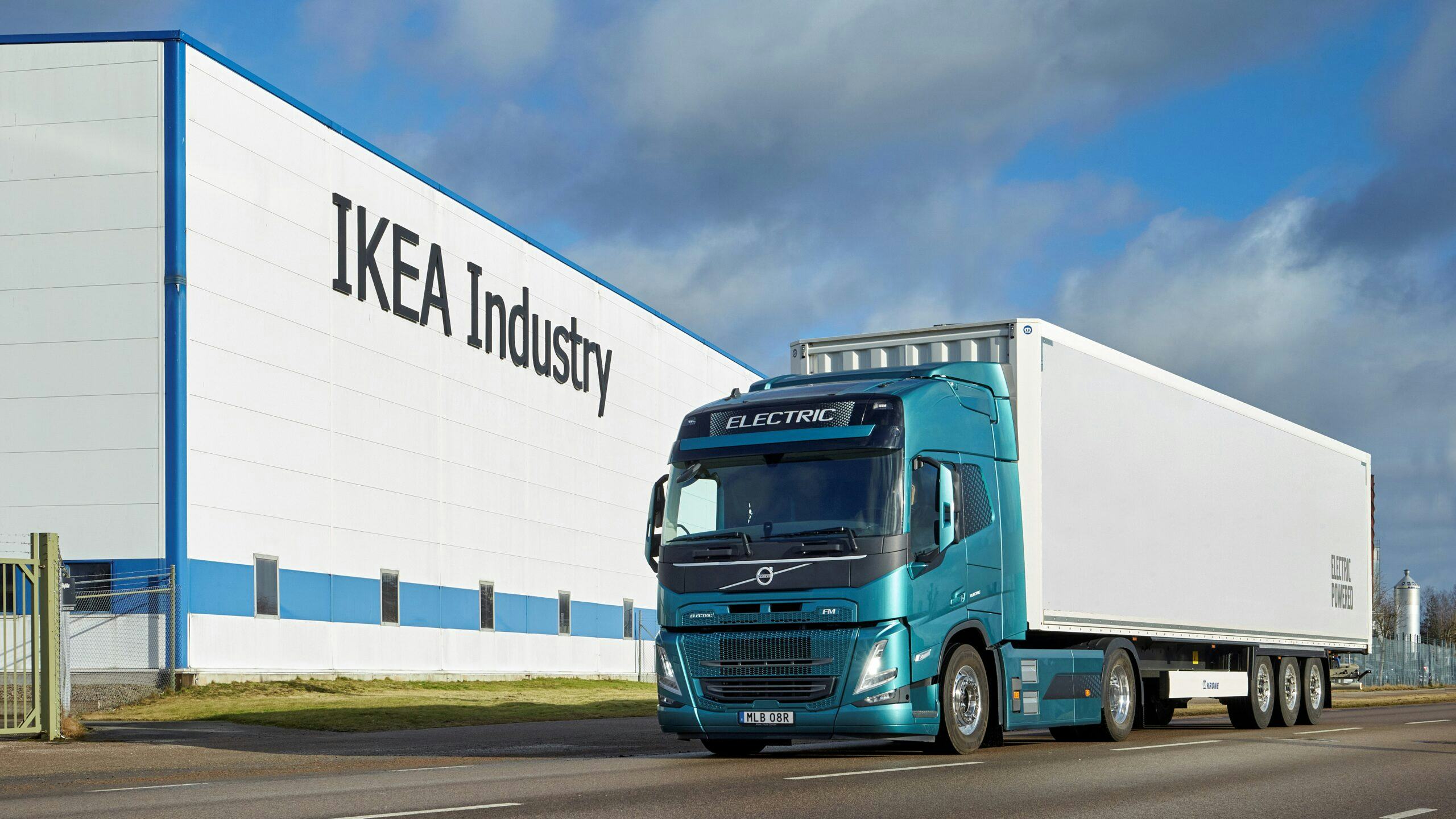 Ikea verduurzaamt goederenstroom met Volvo e-trucks
