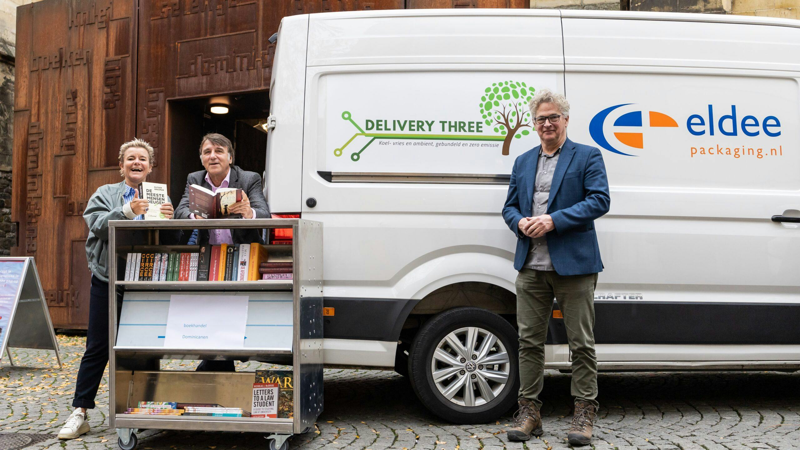 Boekhandel Maastricht zet zich in voor duurzame stadslogistiek