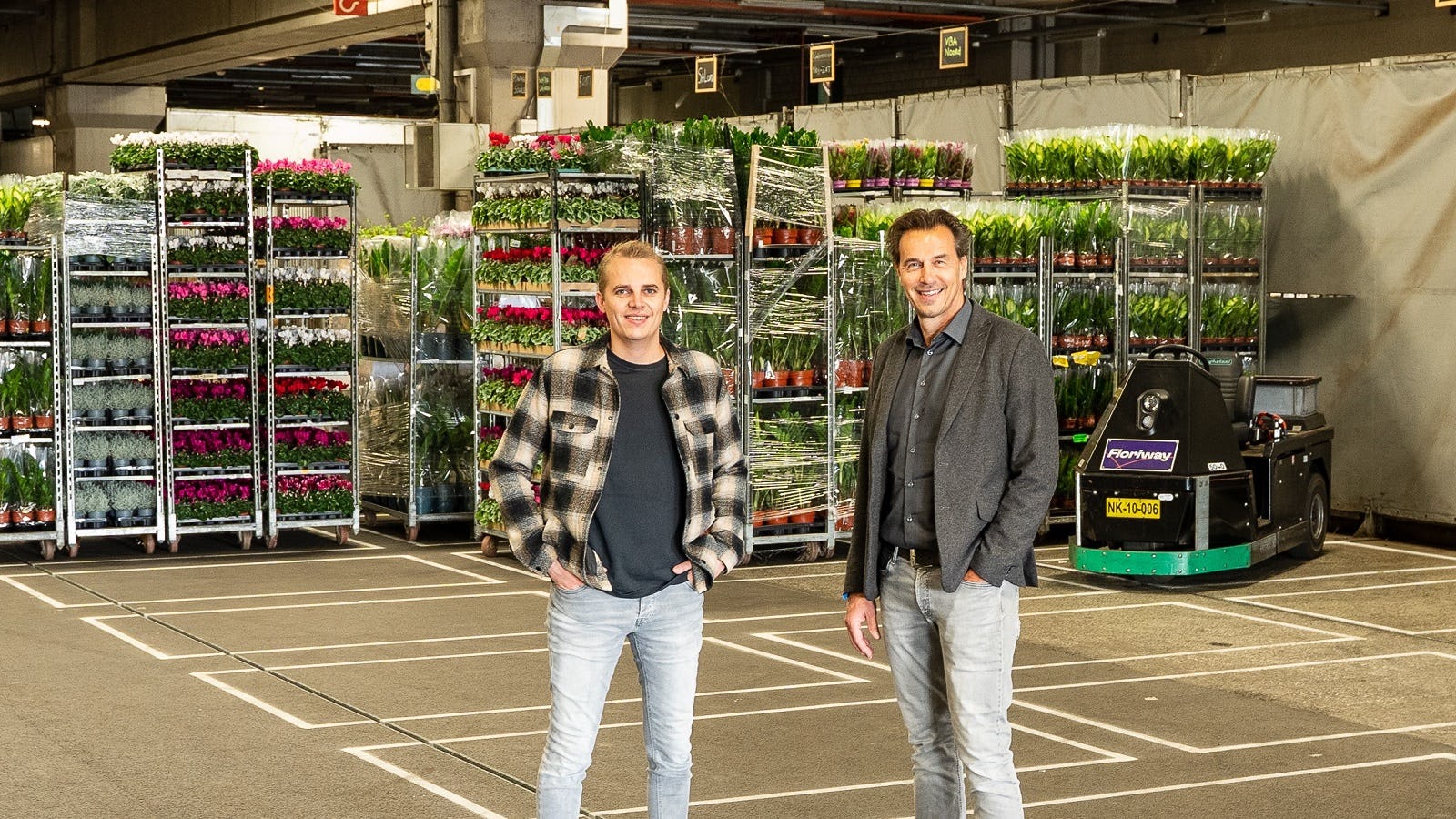 Logistiek dienstverleners zetten pakketdienst op in sierteelt