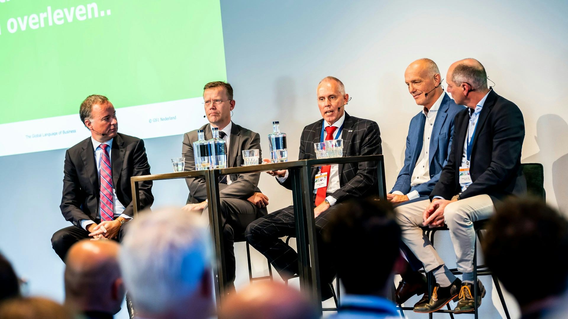 Presentatie van het GLN-register vorige week in Hilversum