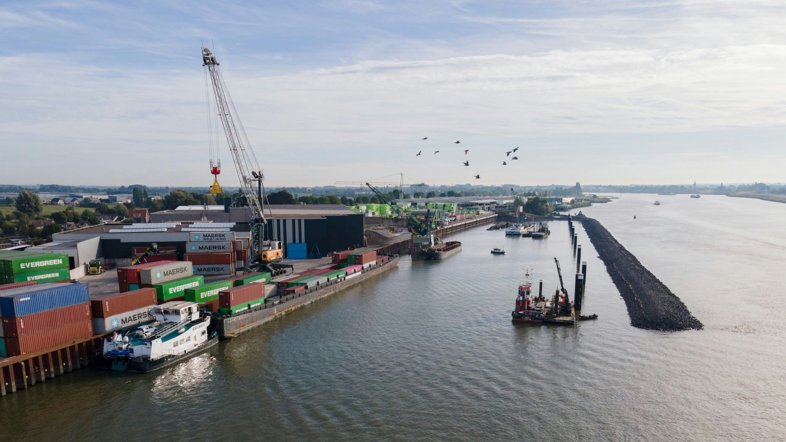 Nieuw corridor tussen Bergambacht en Maasvlakte in gebruik