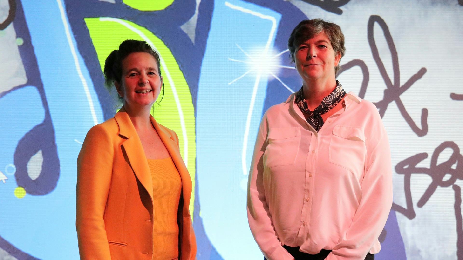 Ruth Clabbers (links) en Ivanka Janssen