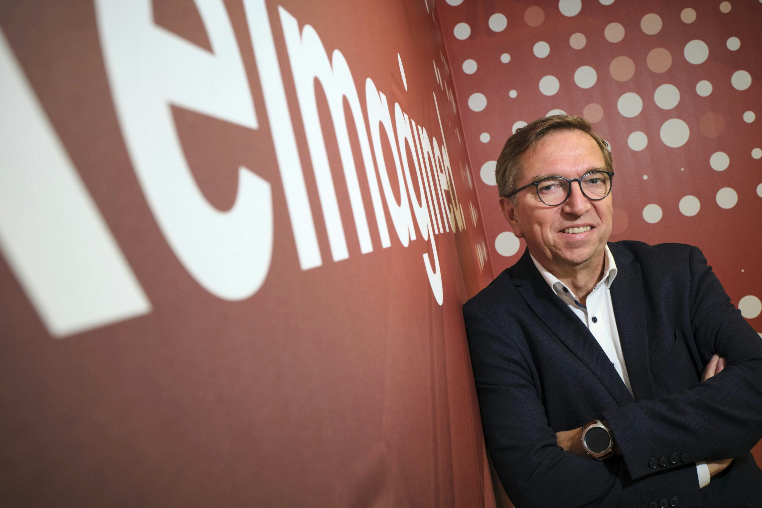 Pieter Feenstra, EMEA-CEO Addverb Technologies (C) Roel Dijkstra Fotografie / Foto: Fred Libochant