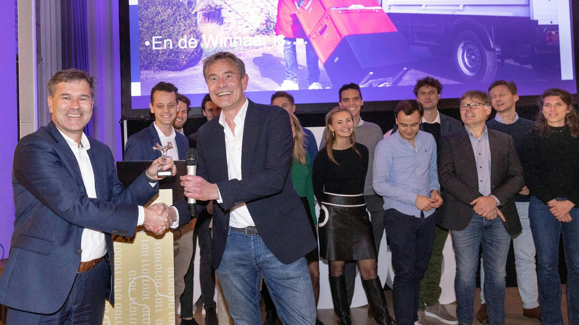 Jongste winnaar ooit van de Nederlandse Logistiek Prijs - VIDEO