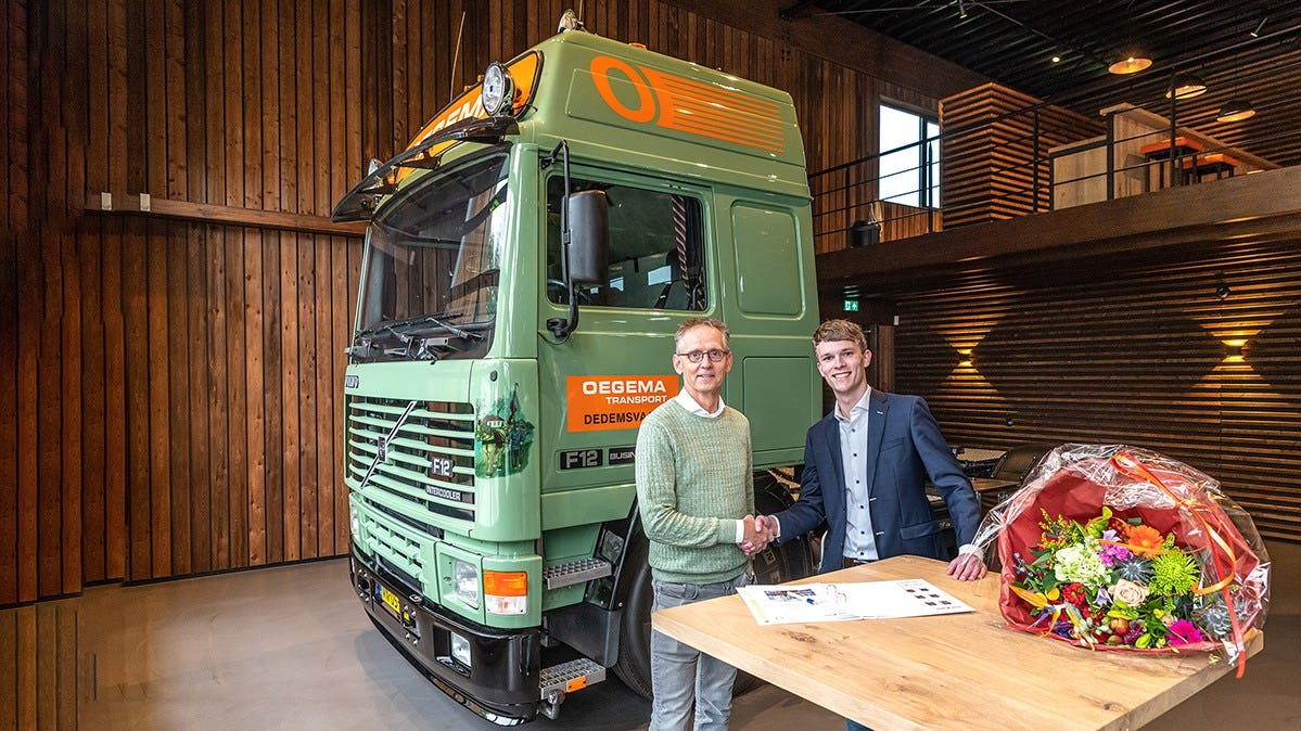 Oegema Transport verduurzaamt met vijf Volvo e-trucks