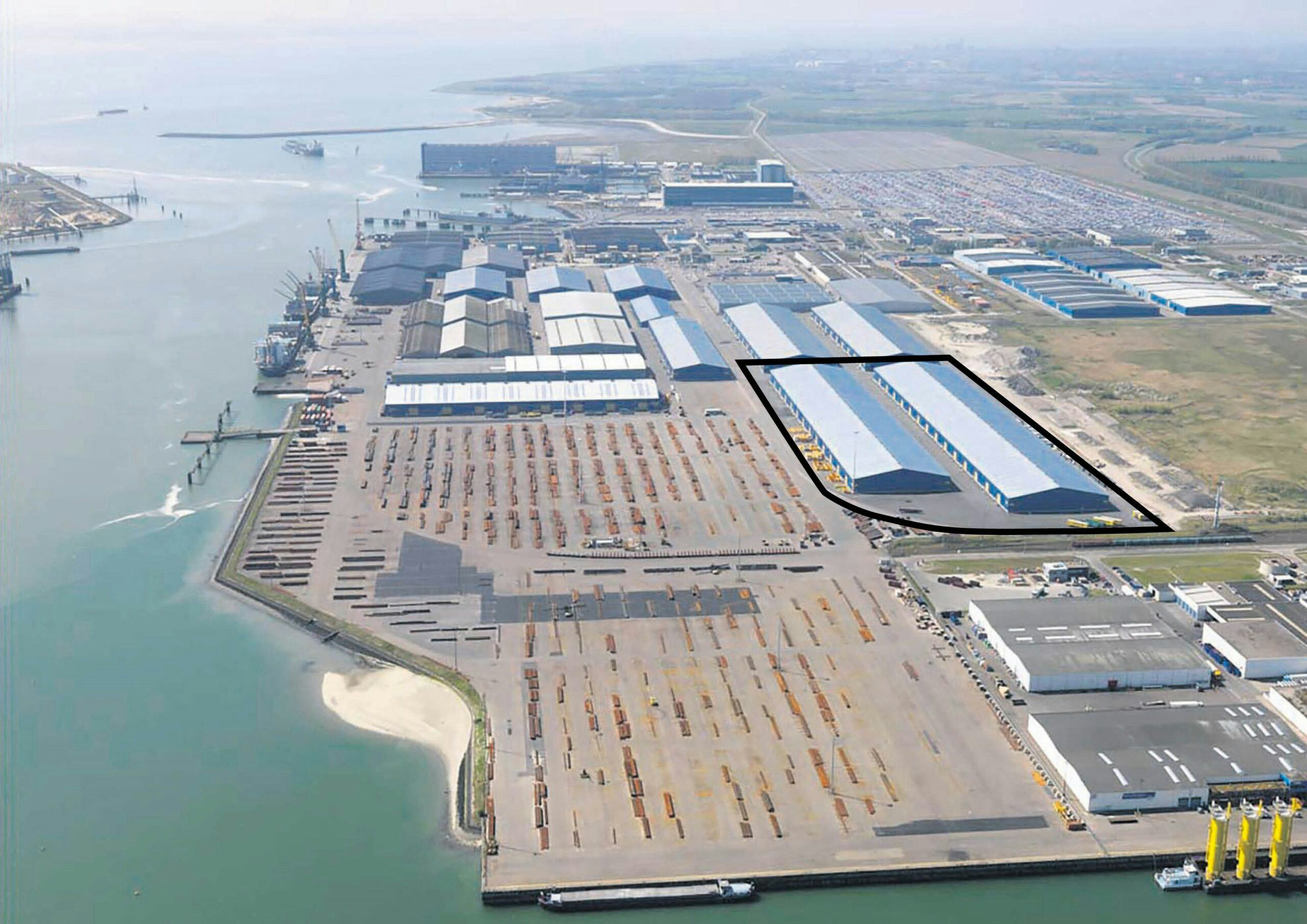 DHG verhuurt terminal in Vlissingen aan Verbrugge