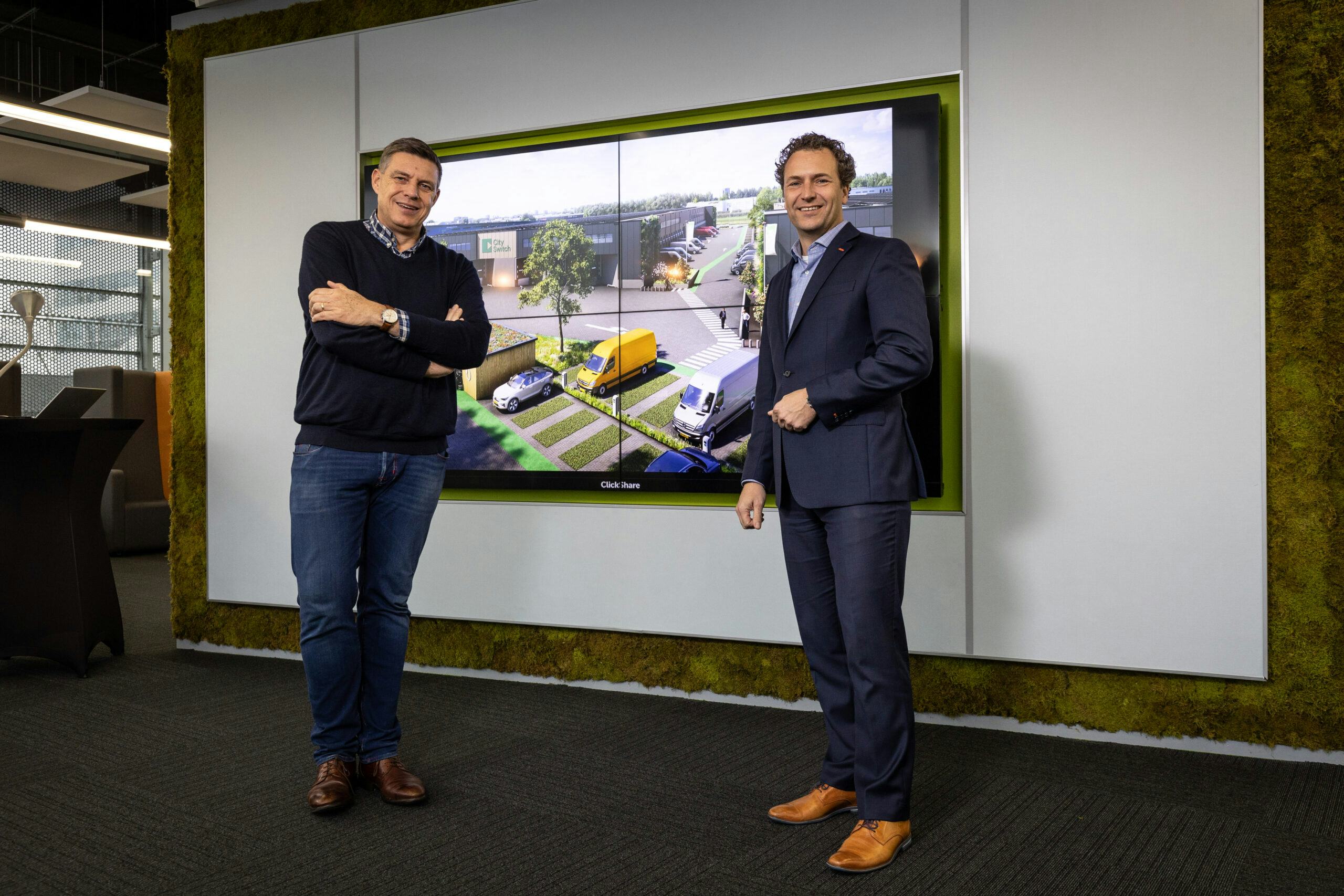 Coert Zachariasse (links) en Dave van der Werff van Delta Development. Foto: Diederik van der Laan / Dutch Photo Agency