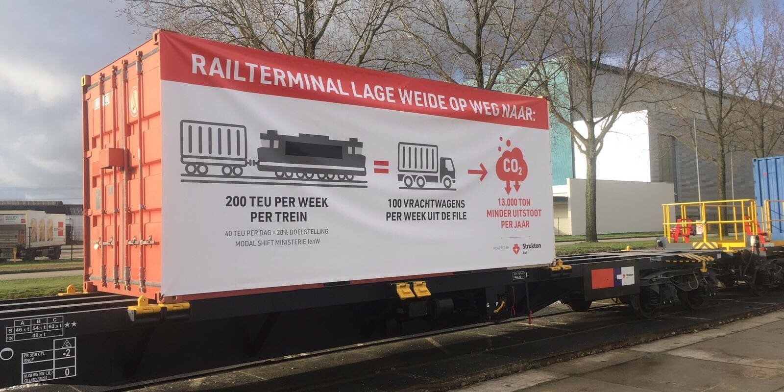Lage Weide krijgt railterminal aan bestaand spoor
