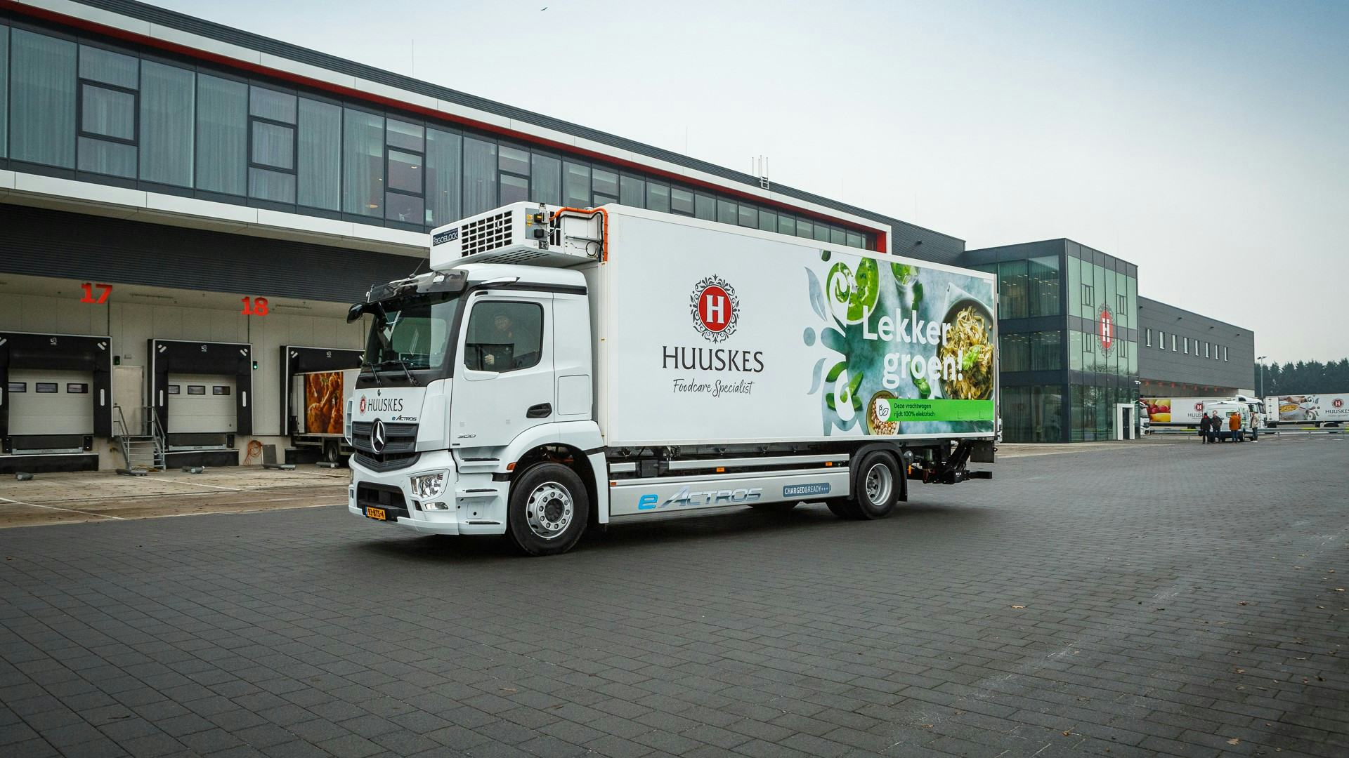 Huuskes bevoorraadt regio met elektrische eActros