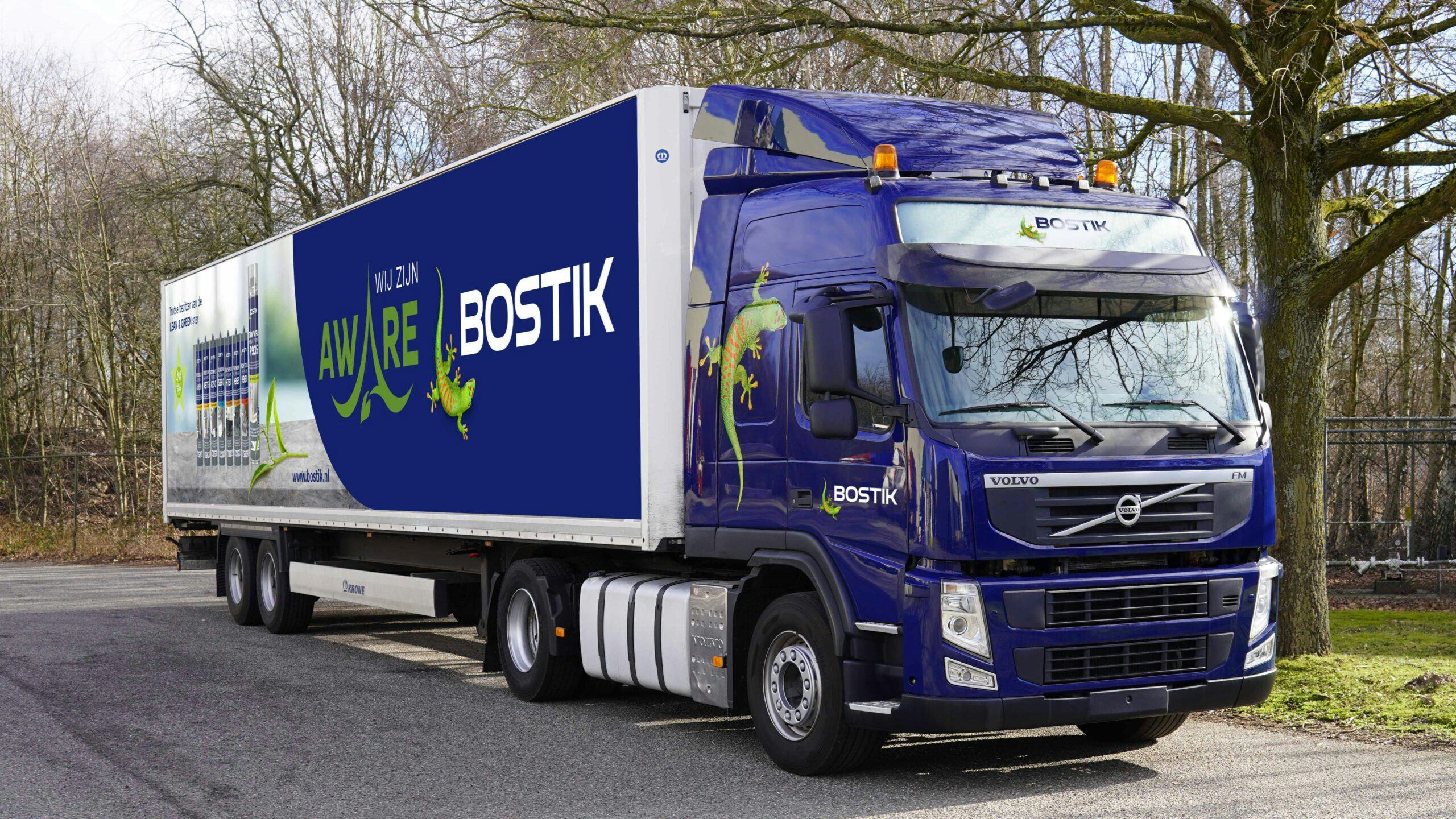 Verlader Bostik stapt volledig over op biodiesel voor transport