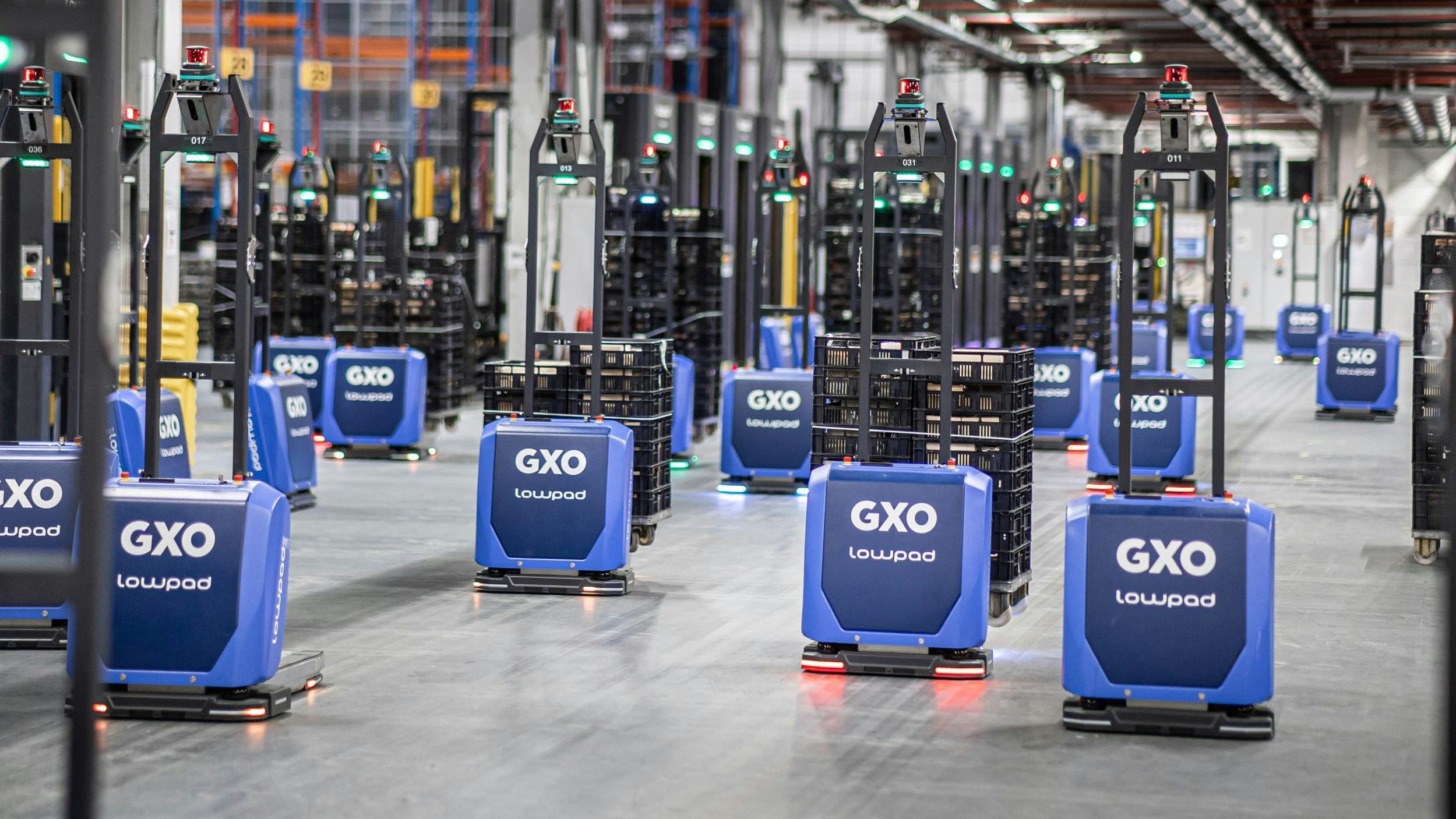 GXO neemt eerste Lowpads in gebruik in dc AH in Nieuwegein