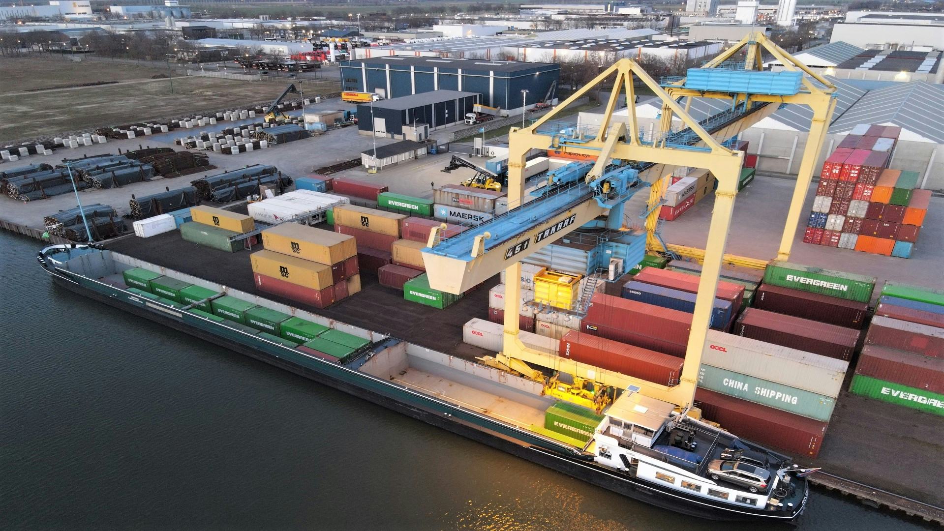 Verladers bleken bereid veel te betalen voor containervervoer