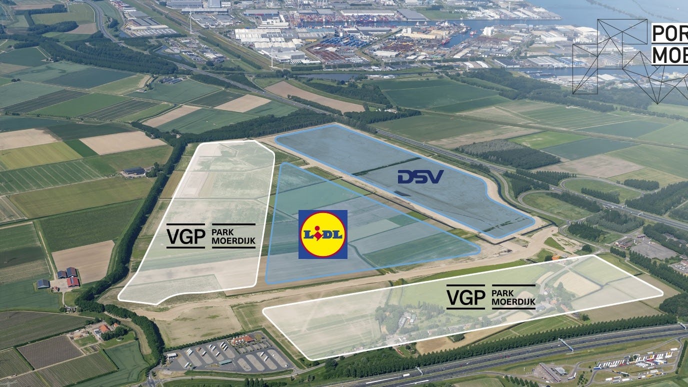 Lidl tekent voor bouw mega-dc op Logistiek Park Moerdijk