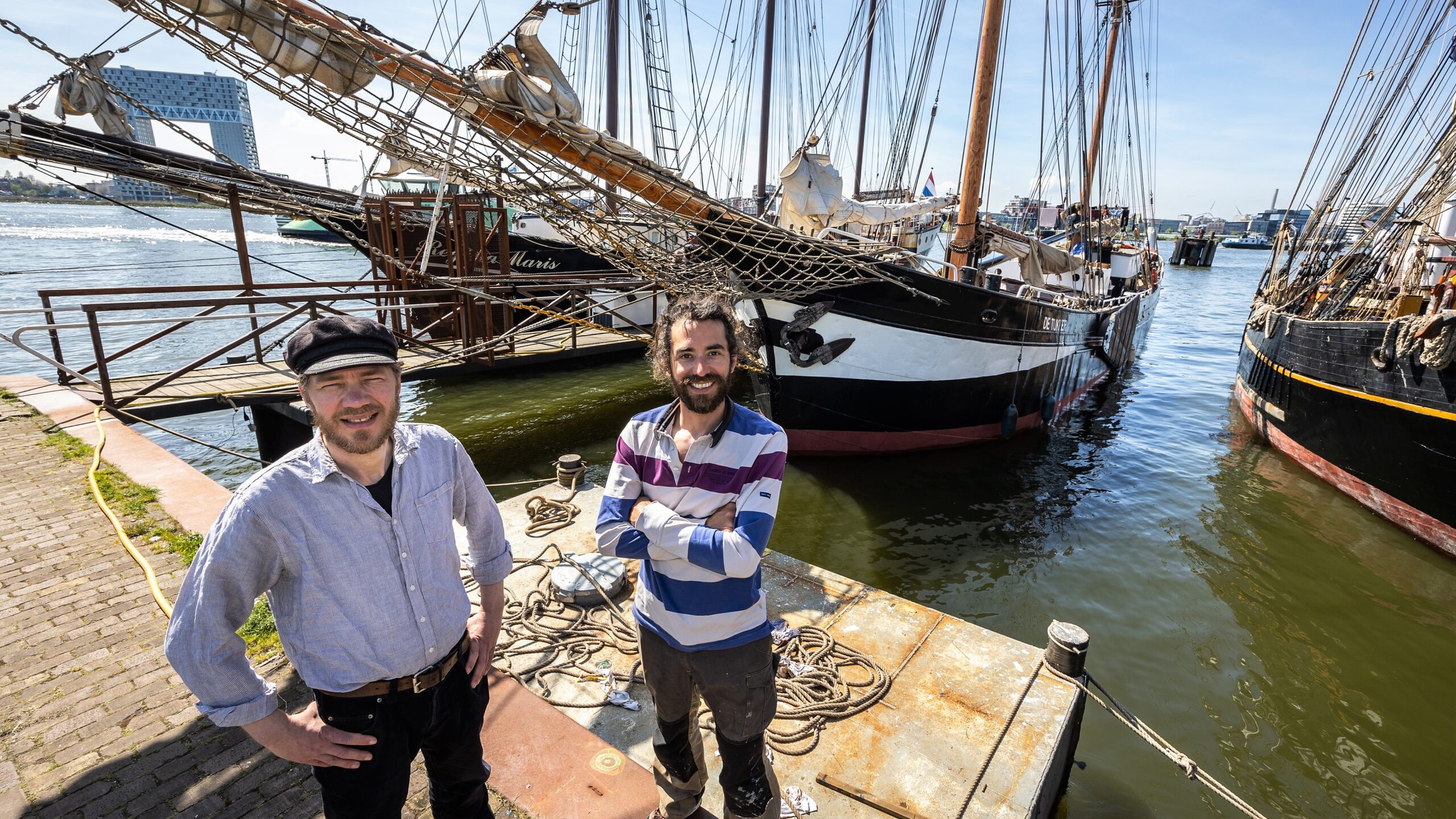 Jorne Langelaan en Paul Pélaprat (foto: Diederik van der Laan)