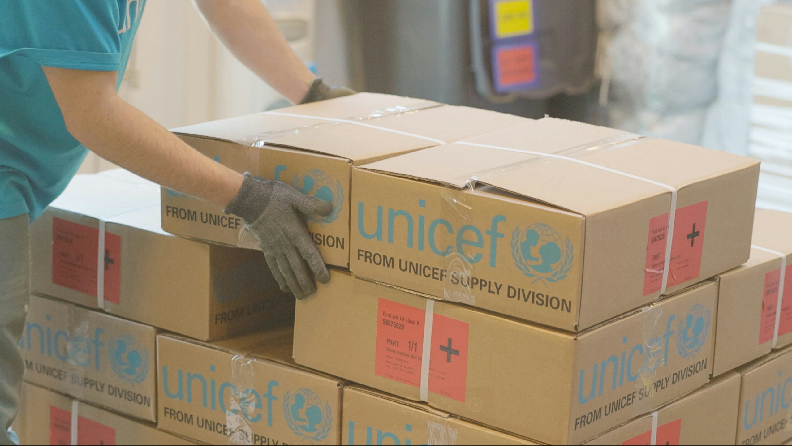 Flexport helpt Unicef met duurzame logistiek in noodsituaties