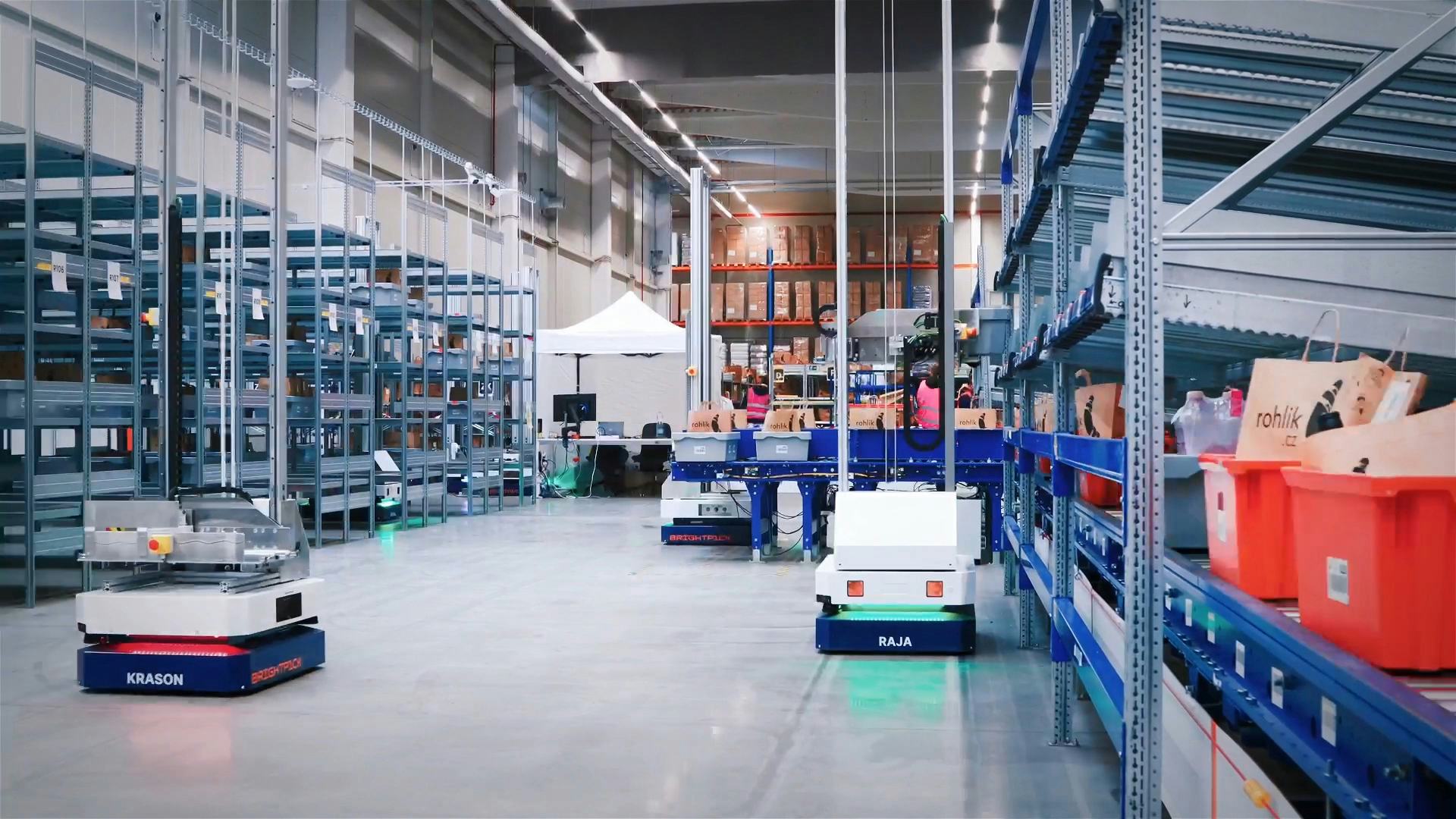 Robots automatiseren proces bij grote Europese e-supermarkt