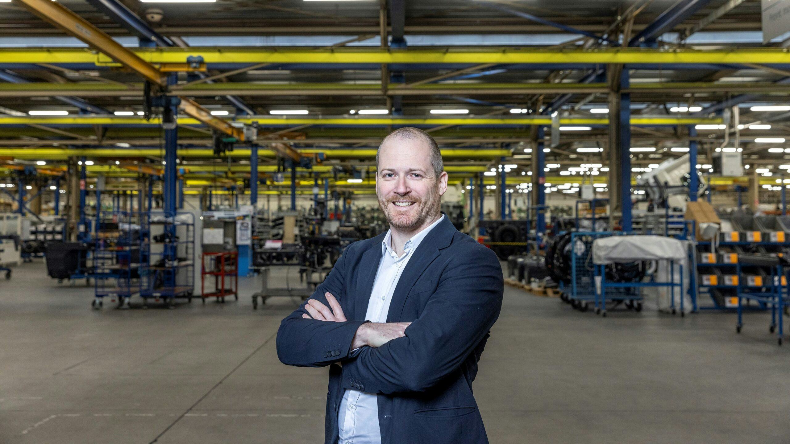 Hans Bekkers, commercieel directeur VDL Special Vehicles.