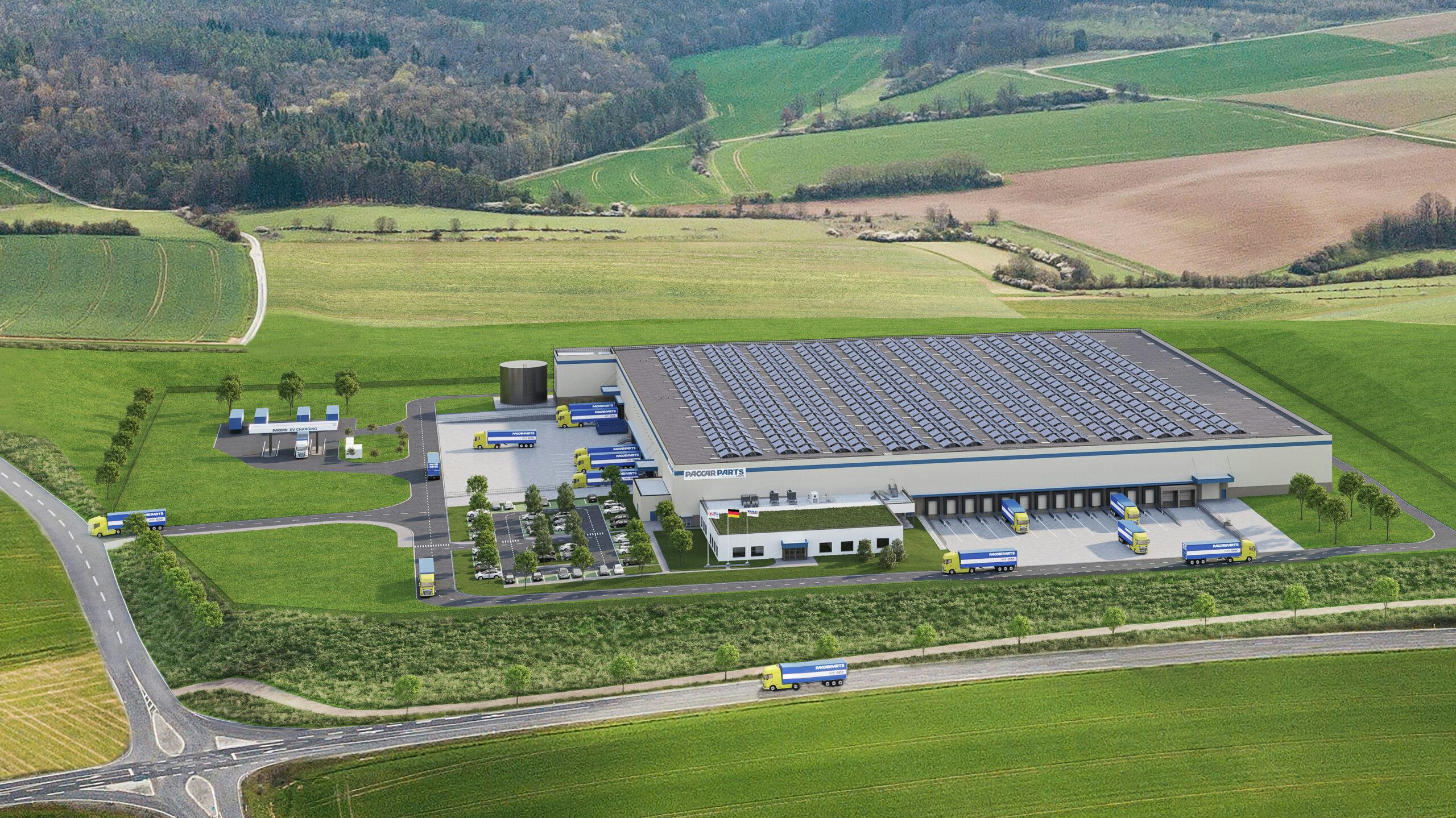 Moederbedrijf DAF bouwt nieuw distributiecentrum in Duitsland