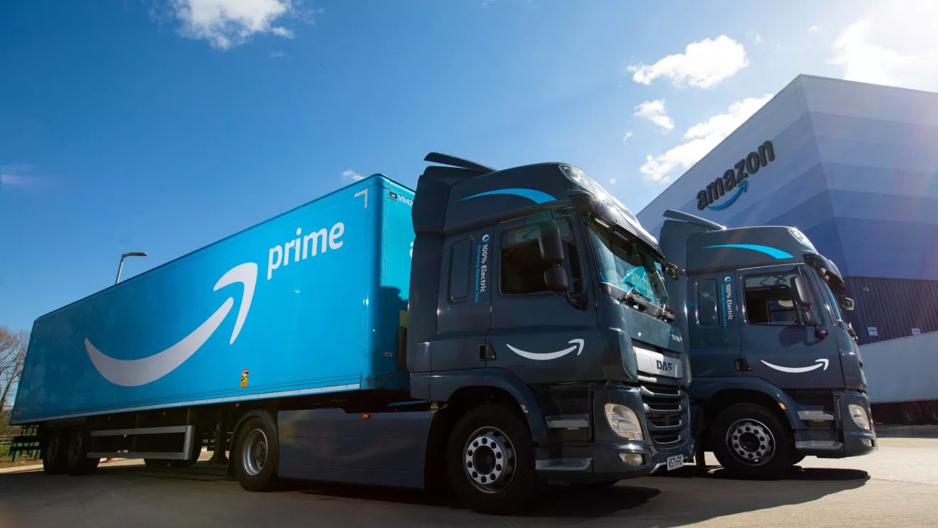 Amazon bouwt tool voor inzicht in laadbehoefte trucks