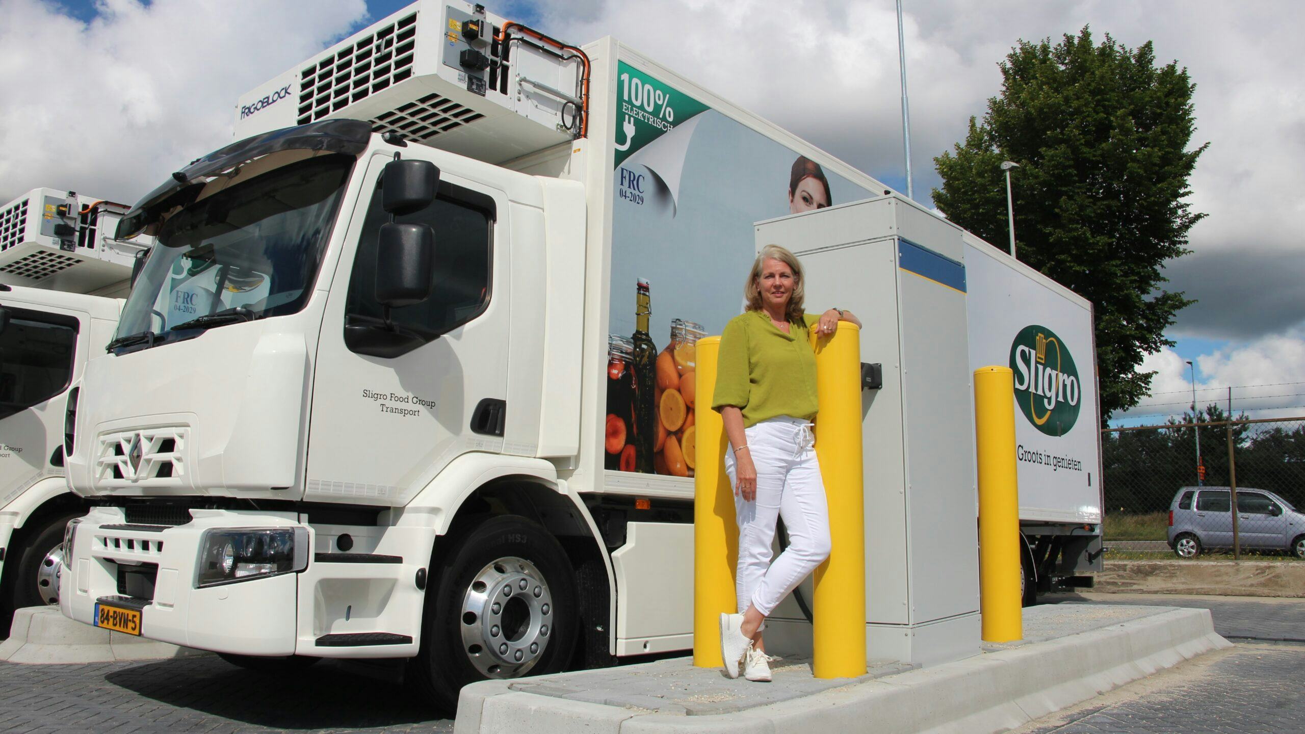 Sligro wil trucks opladen zonder dat de diepvries ontdooit