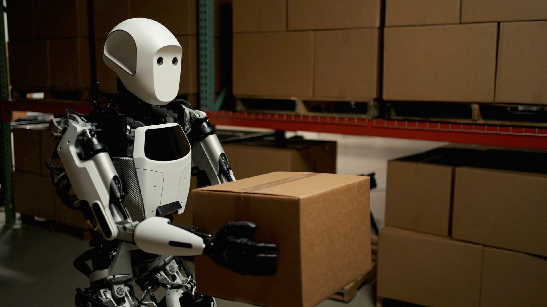 Robots zoeken menselijke maat in magazijn