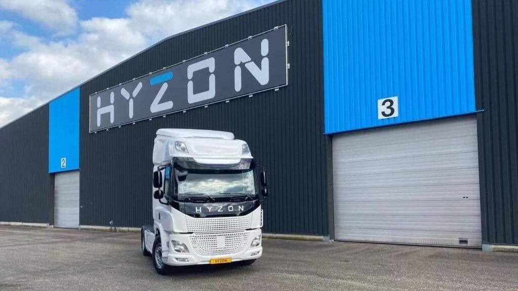 Hyzon stopt productie waterstoftrucks Winschoten