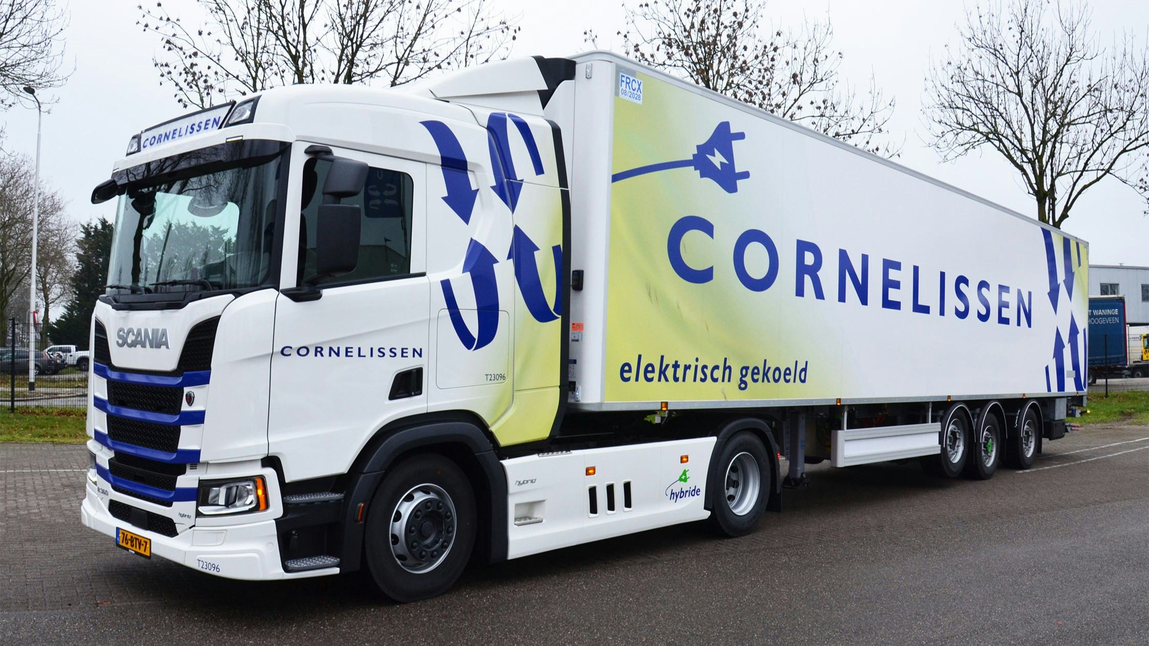 Cornelissen verduurzaamt wagenpark met elf hybride Scania's