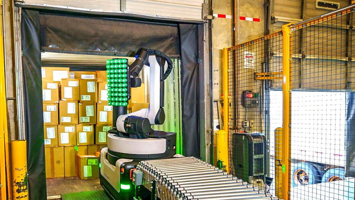 Arvato gaat robots inzetten om truckladingen te lossen