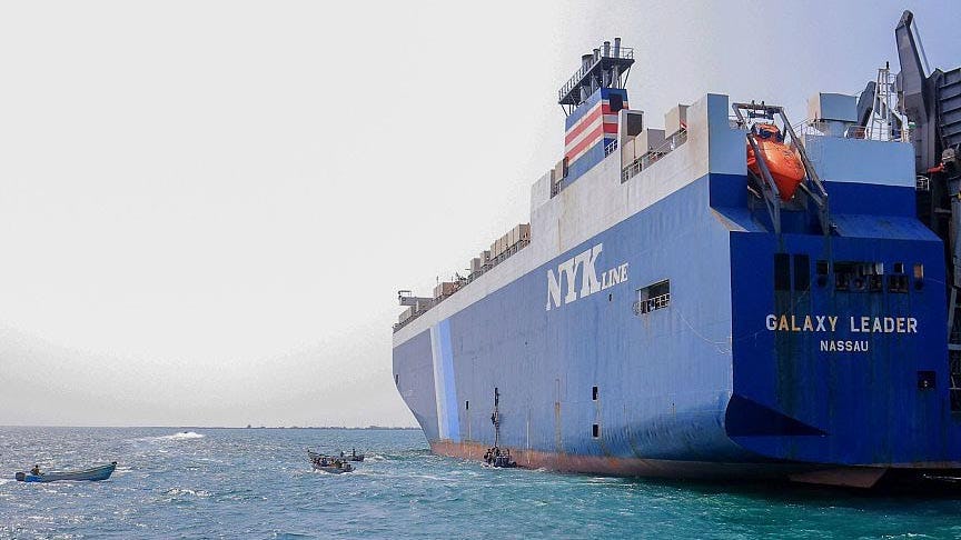 Onrust in Rode Zee laat containerprijs snel stijgen