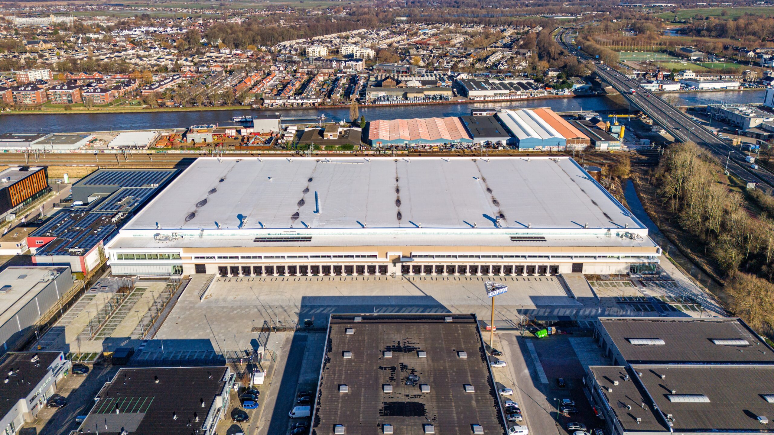 Ter illustratie: het dc van Albert Heijn in Maarssen.