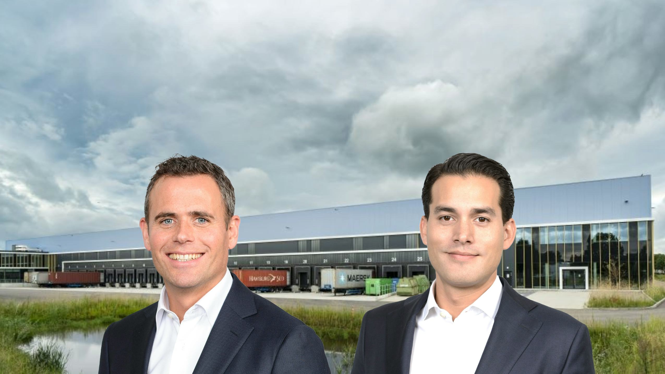 Niek Poppelaars en Douglas van Oers van Savills Nederland