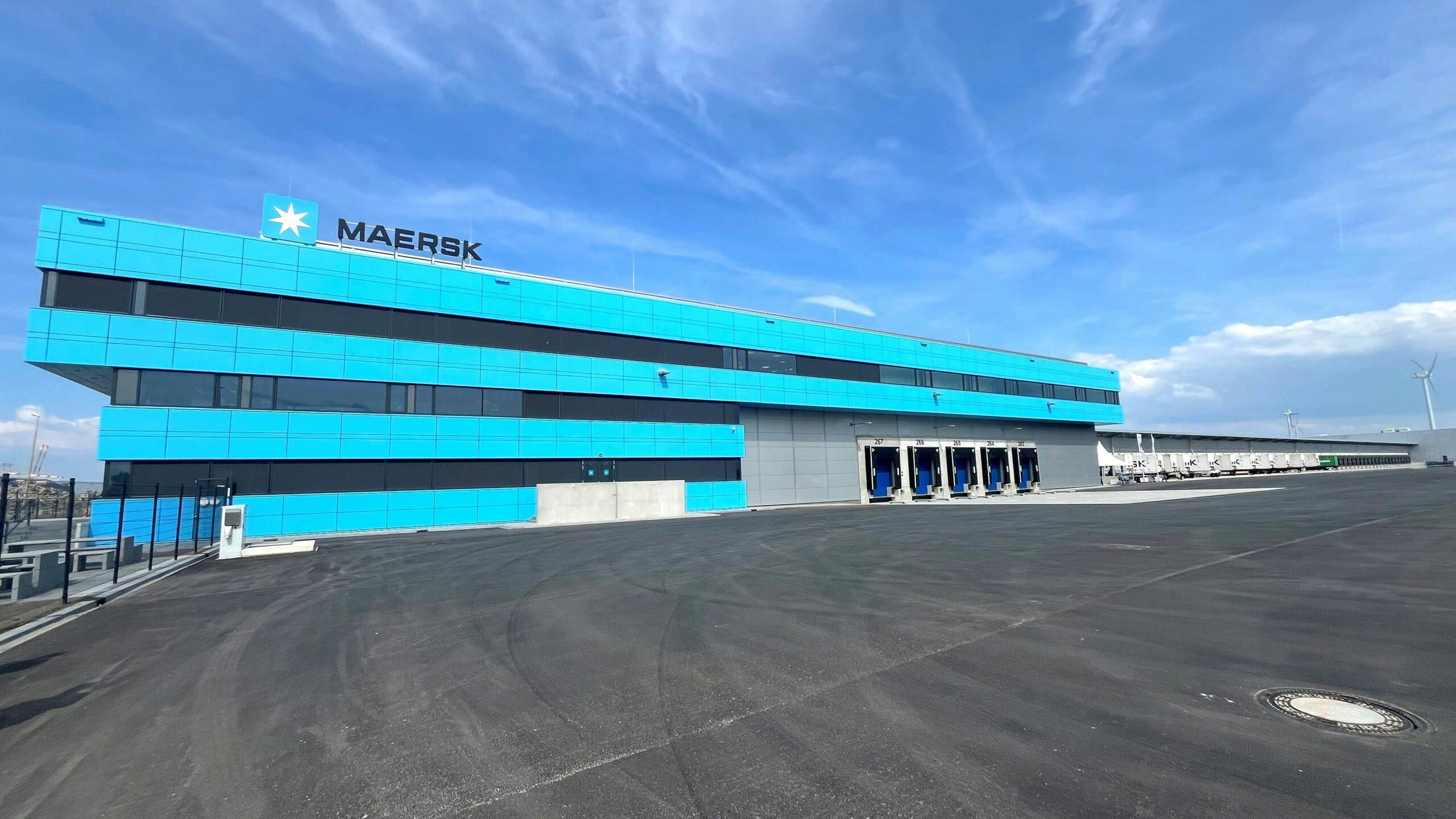 Maersk brengt containers direct van terminal naar crossdock center