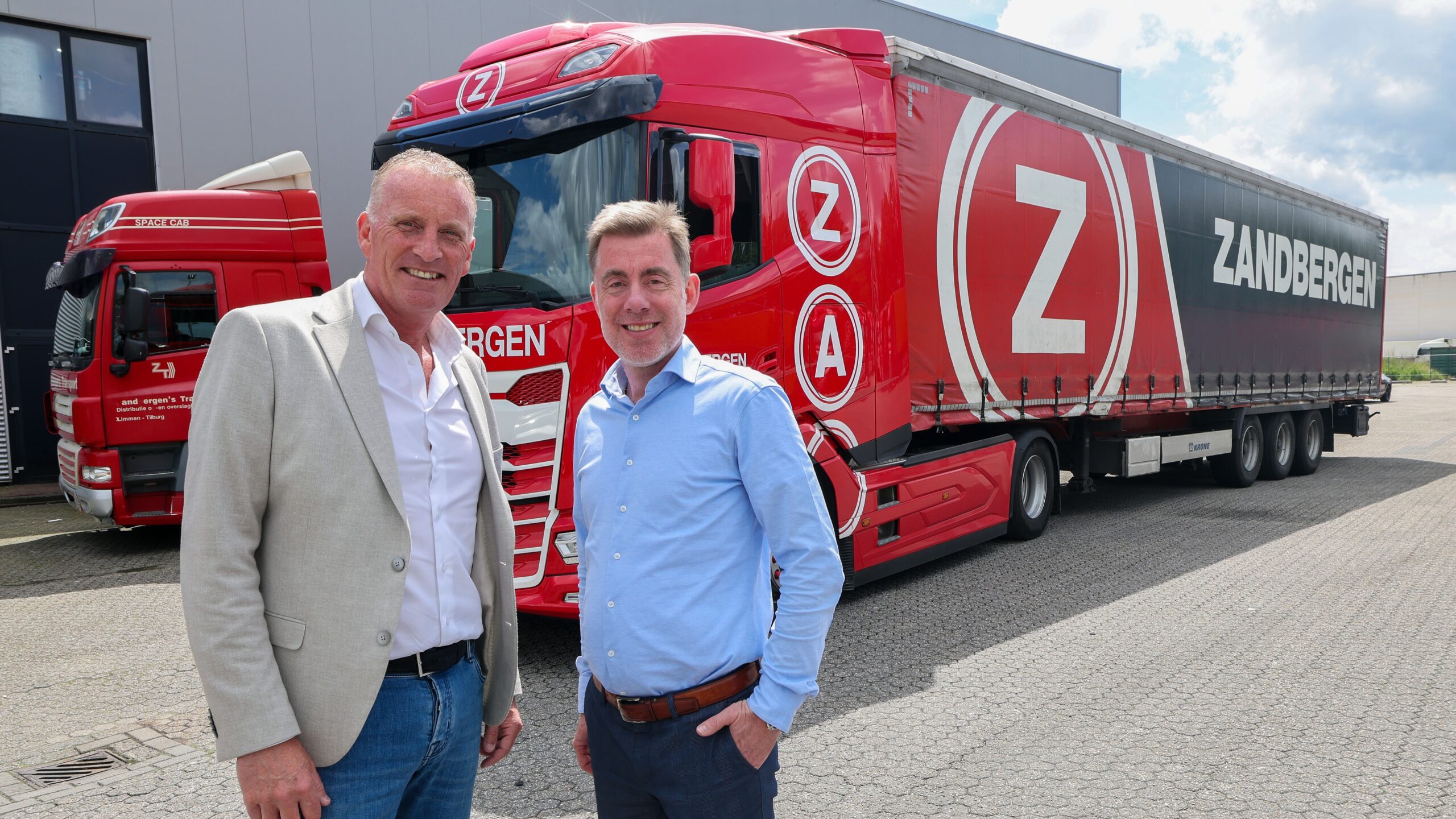 Jos Zandbergen (l) en Mischa van den Berg. Foto: Bert Jansen