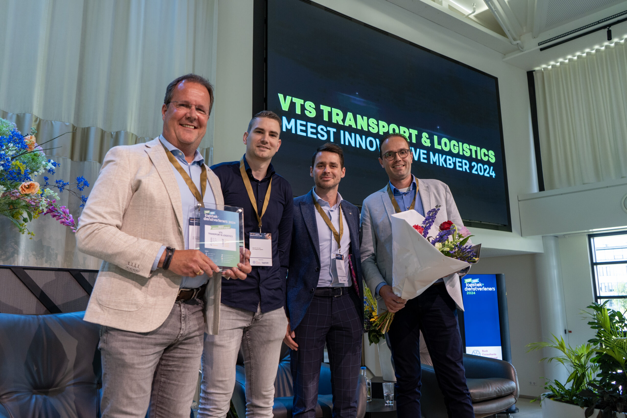 VTS wint de innovatie-award in 2024.