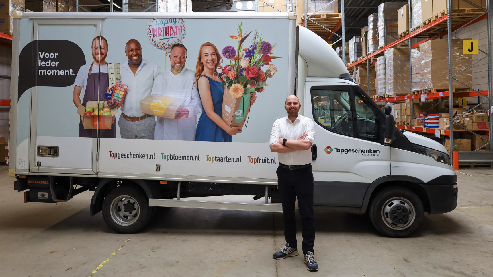 Jasper Jolink, supply chain director bij Topgeschenken