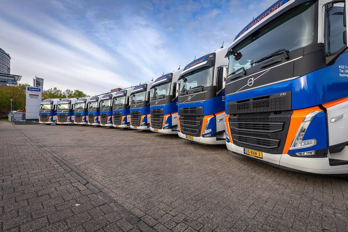 Logistieke en strategische hulp door KSZ Transport