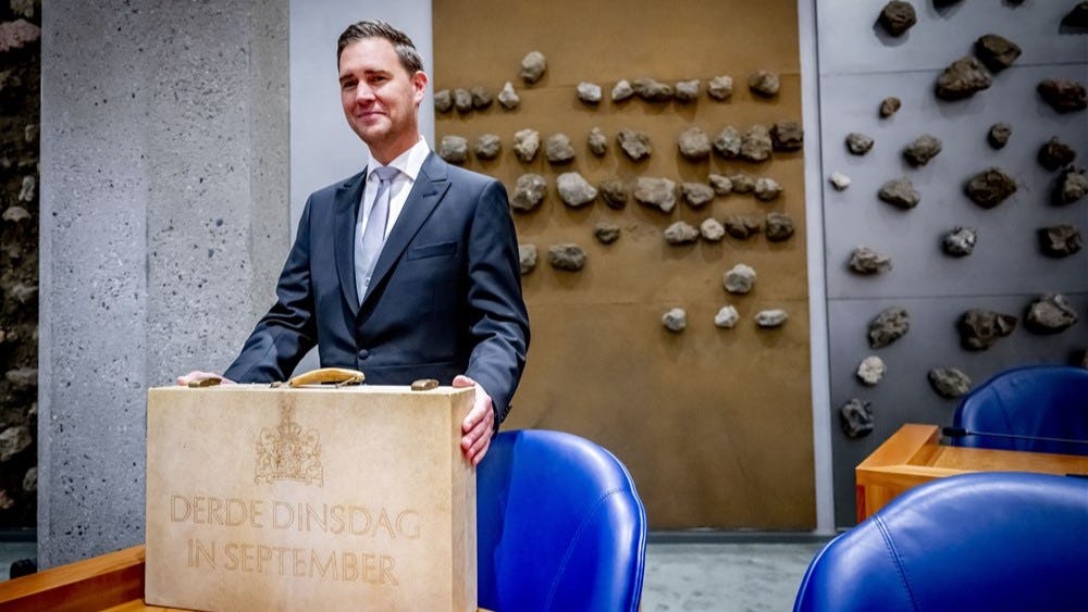 Minister van Financiën, Eelco Heinen (foto: ANP/ Robin Utrecht)