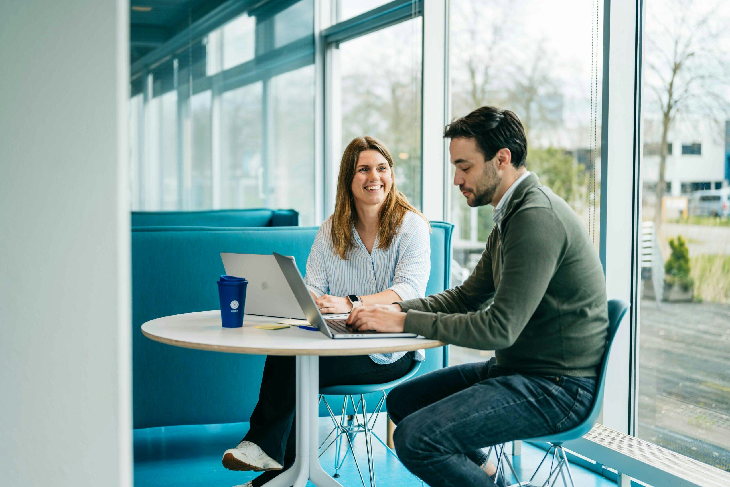 Maaike Stoops, general manager van de vestiging van LINKIT in Zuid-Afrika: 'Deze middag is juist een moment om te connecten met mensen uit andere organisaties die voor dezelfde uitdagingen in verandering staan.'