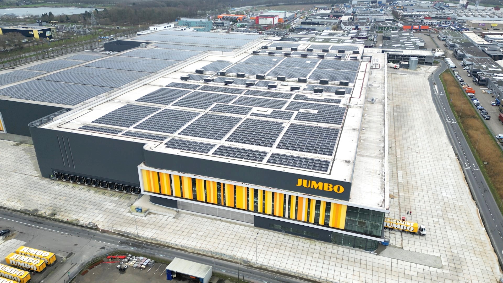 Het dc van Jumbo in Nieuwegein dat het vers-dc in Veghel vervangt.