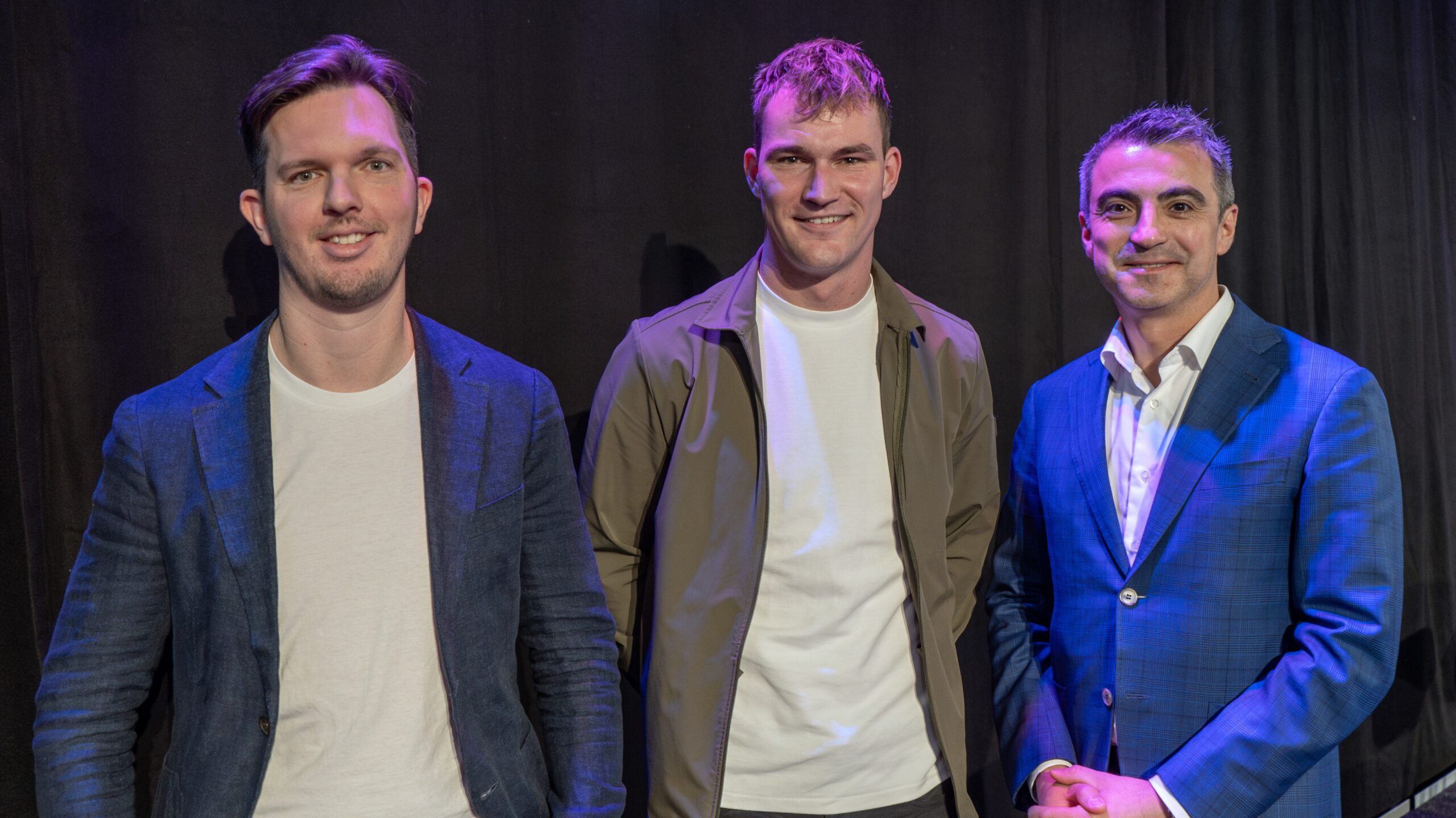 Maarten Kuijf, Dave Koolwijk en Said Arslan