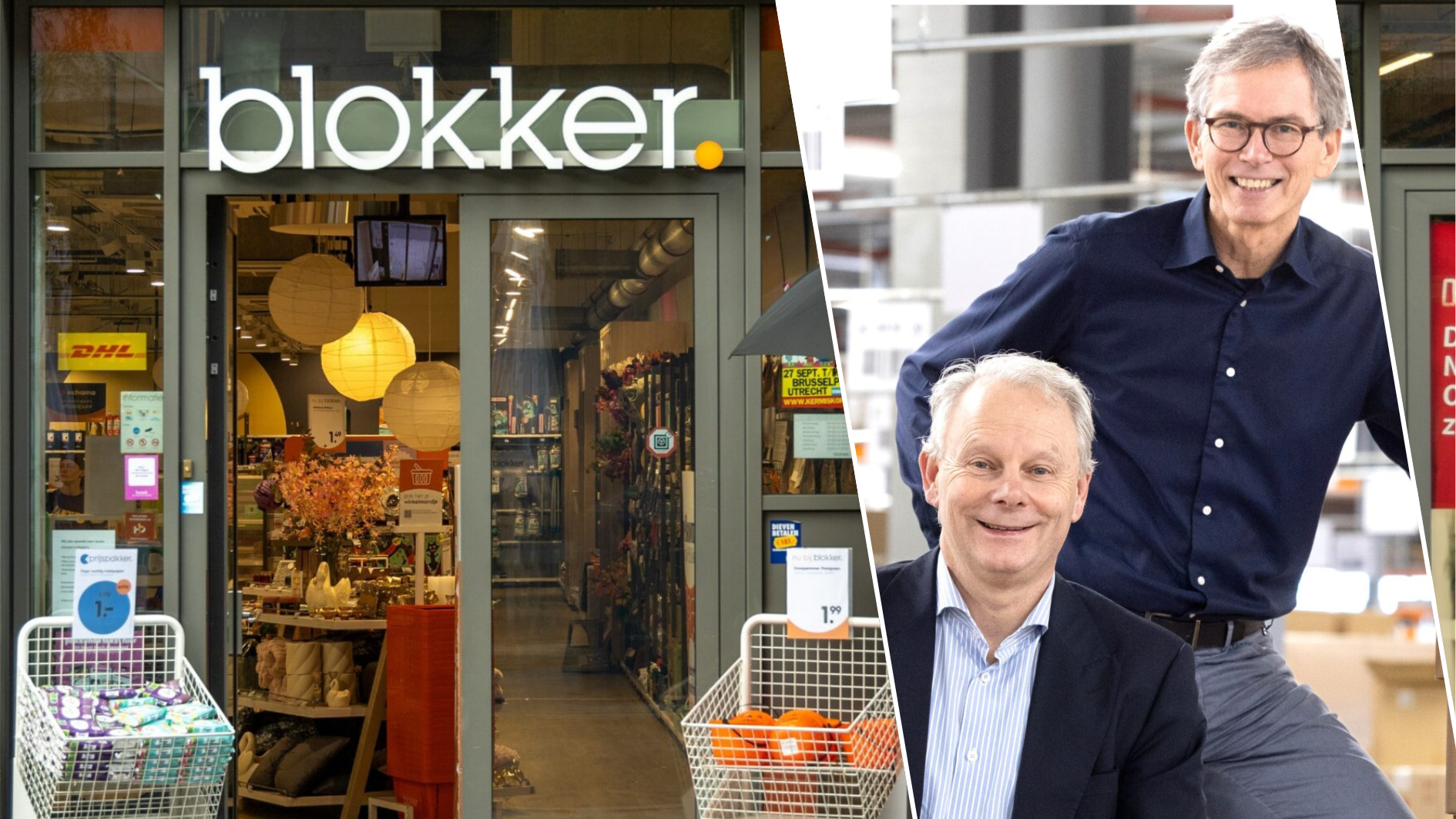 John Schollink (links) en Jeroen Bouman (rechts) van MRG Logistics. (Foto: Bart Nijs)