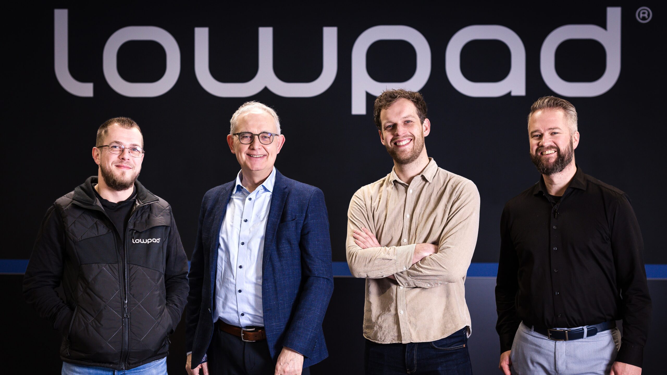 Lucas den Hartigh, Erik van Leeuwenstijn, Niels van der Spek en Sjoerd Visser