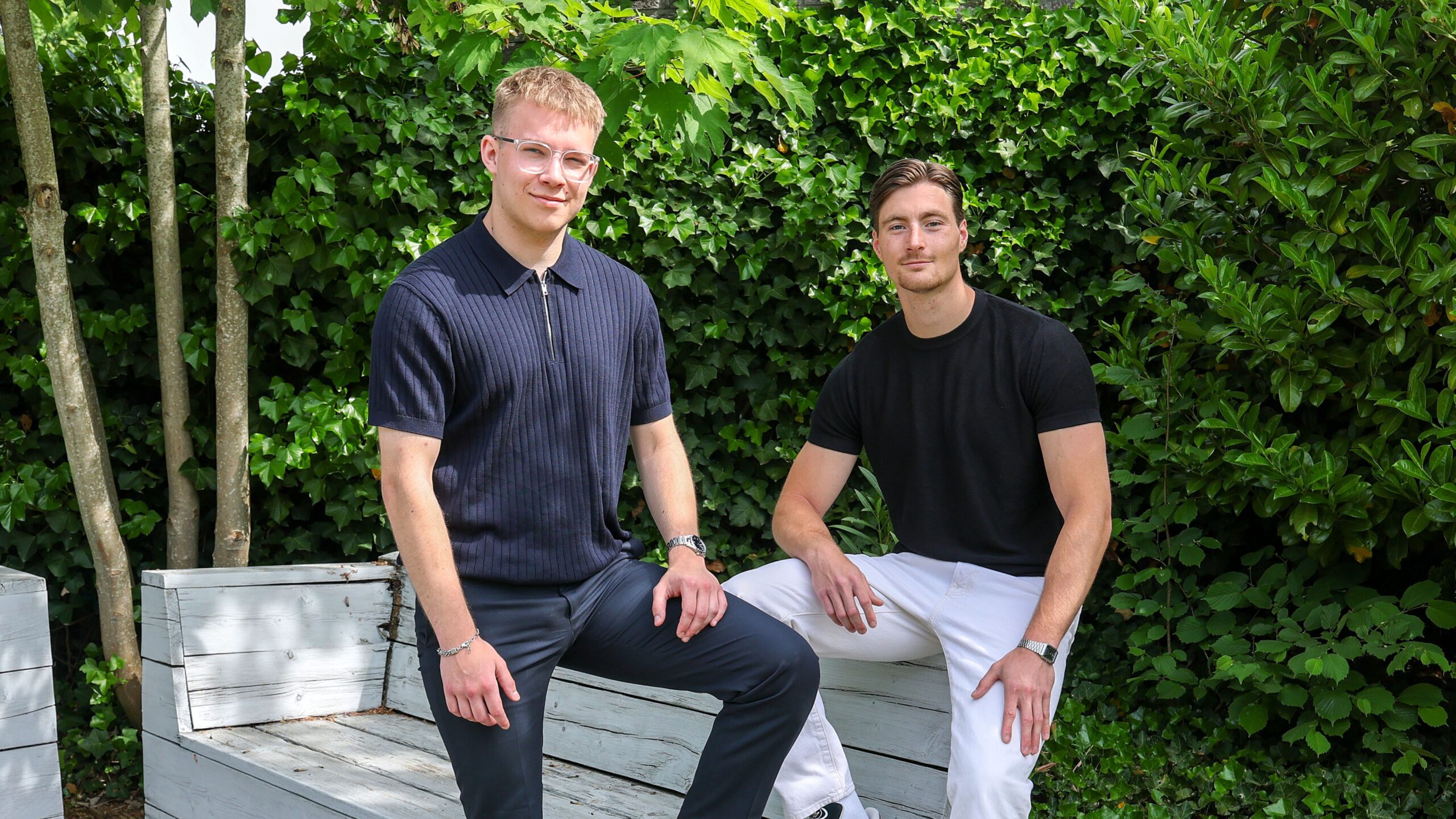 Nikodem Pokorski  en Benten Kemps (foto: Bert Jansen)