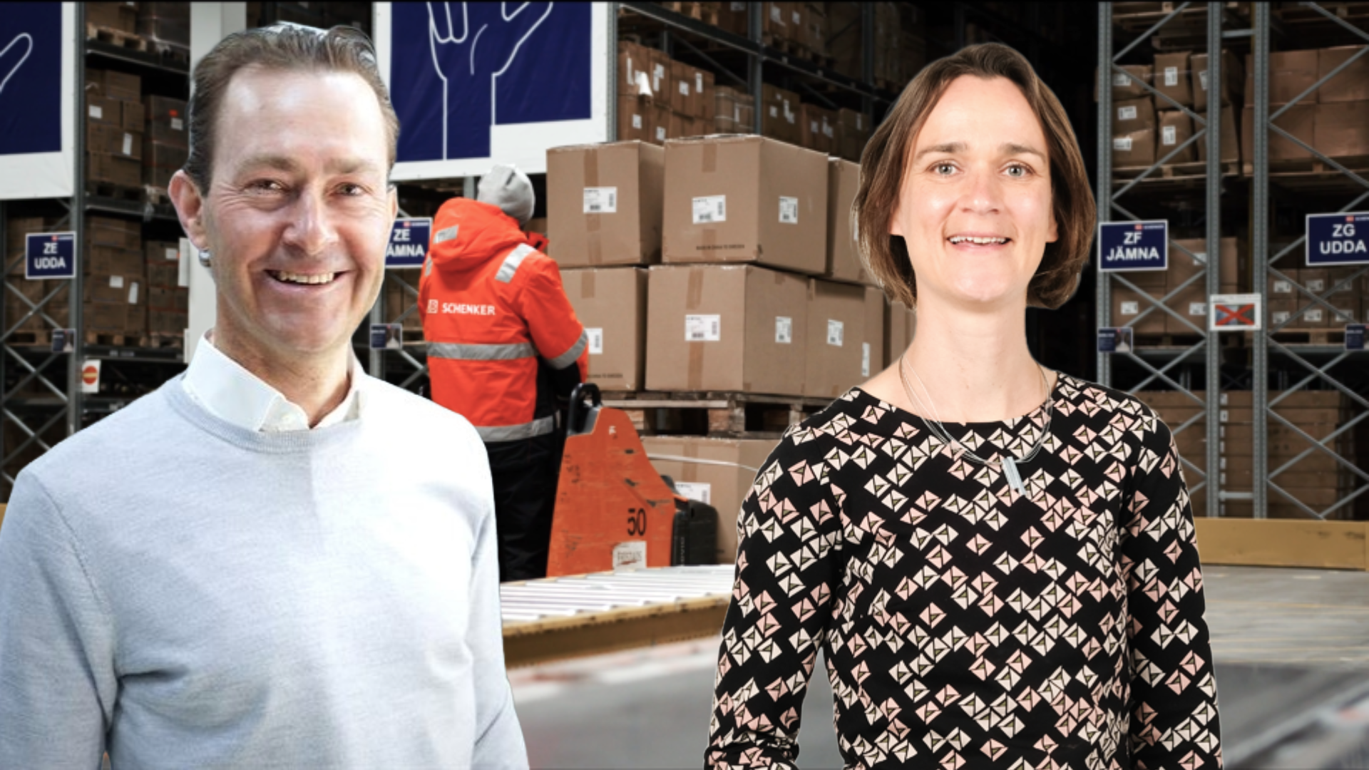 Niklas Rönnbäck en Monique van den Broek