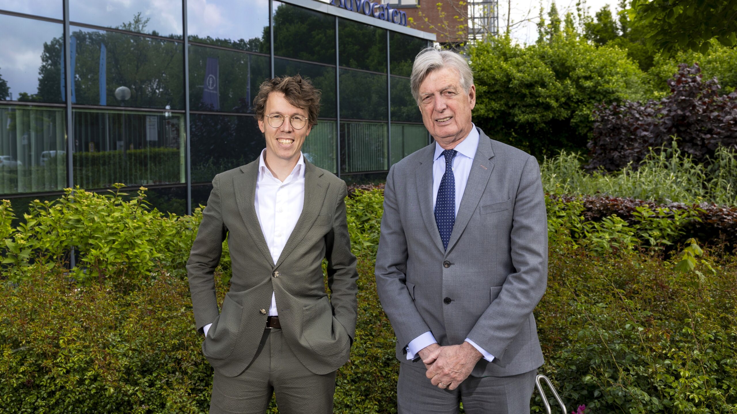 Thijmen Ross (links) en Cees Klomp (foto: Herbert Wiggerman)