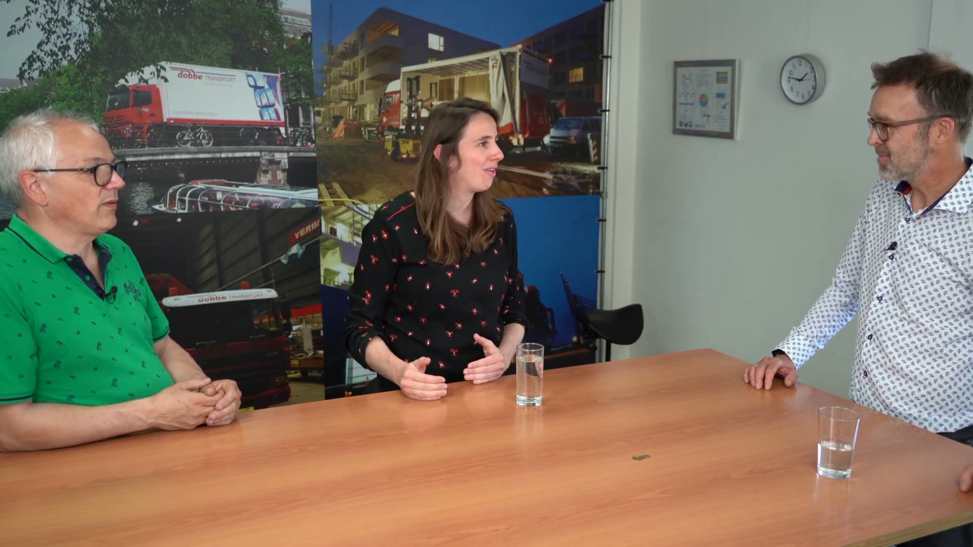 Richard Bouwmeester (l), Tessa Dobbe (m) en Wout van den Heuvel (r).