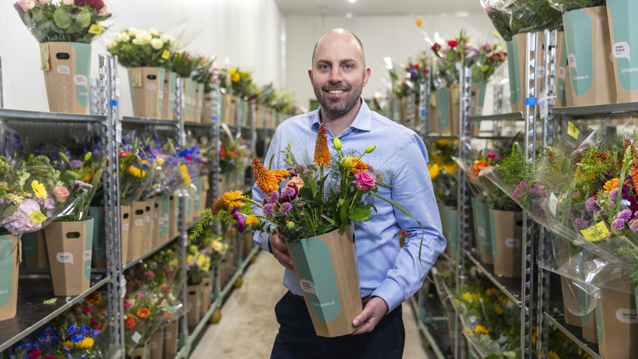 Jasper Jolink van Topgeschenken Nederland. Foto: Dennis Wisse.