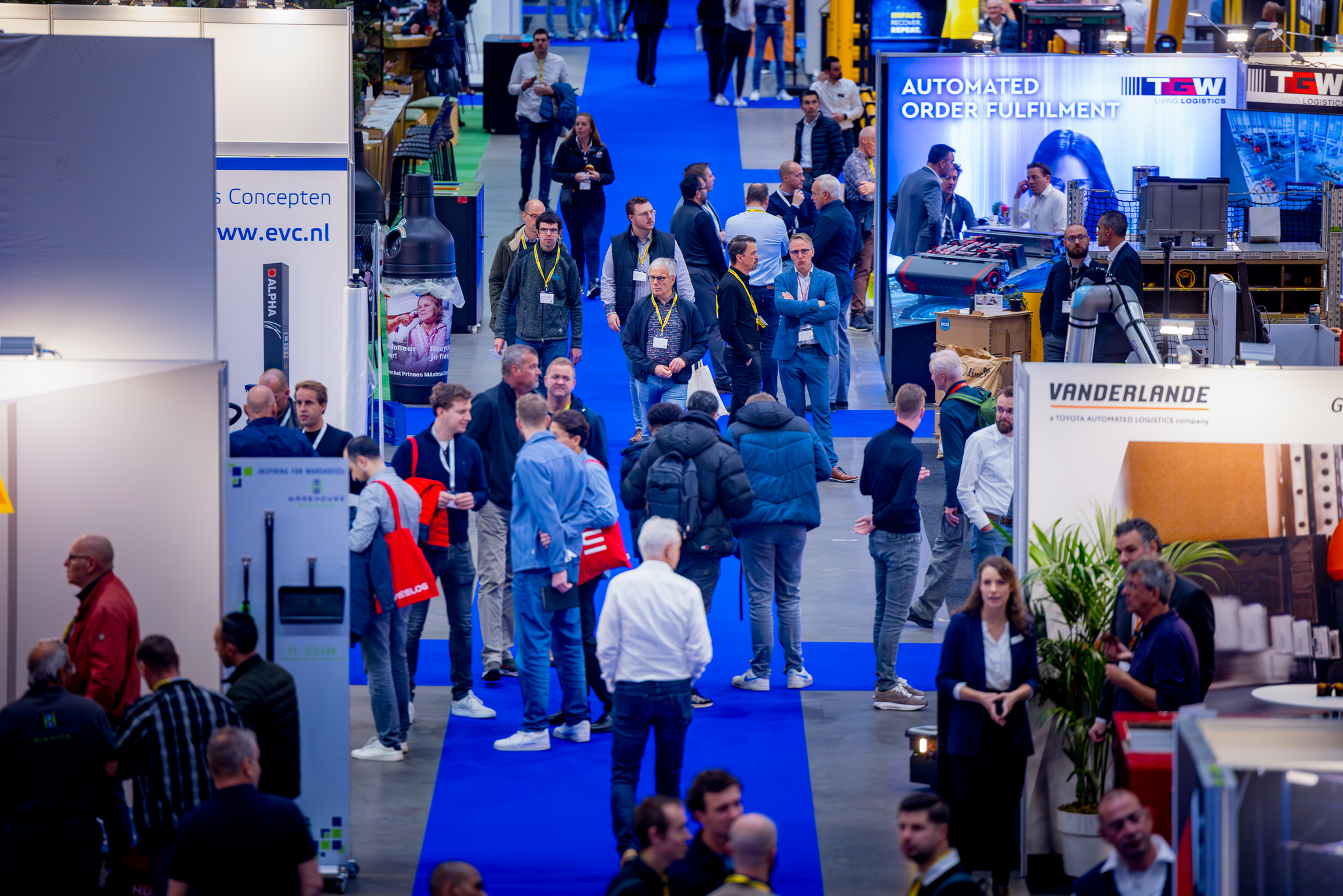 Impressie van de beurs in 2024. Foto: MichielTon.com.