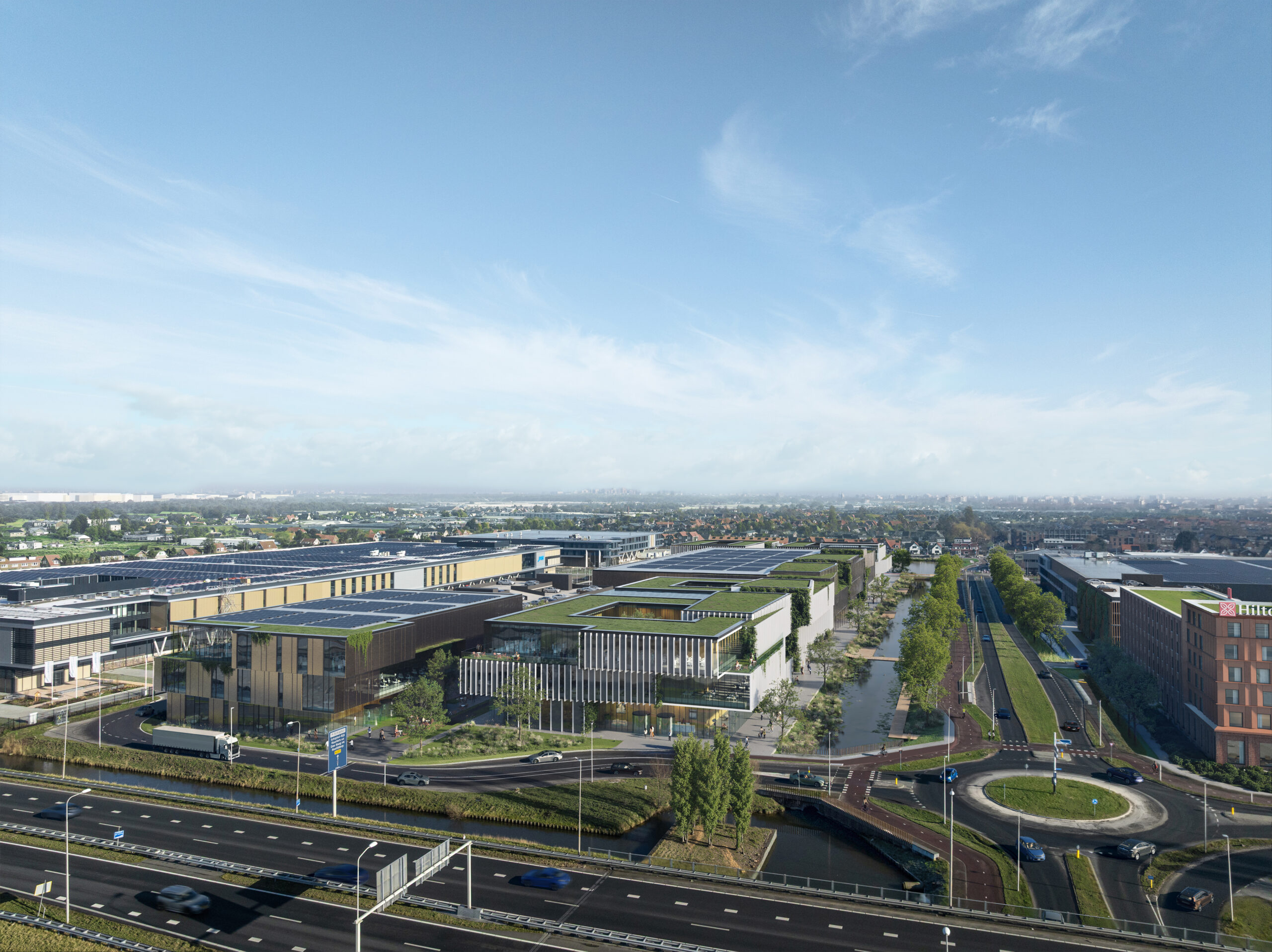 Hoe Green Square inspeelt op ruimte- en energiekrapte in de Randstad