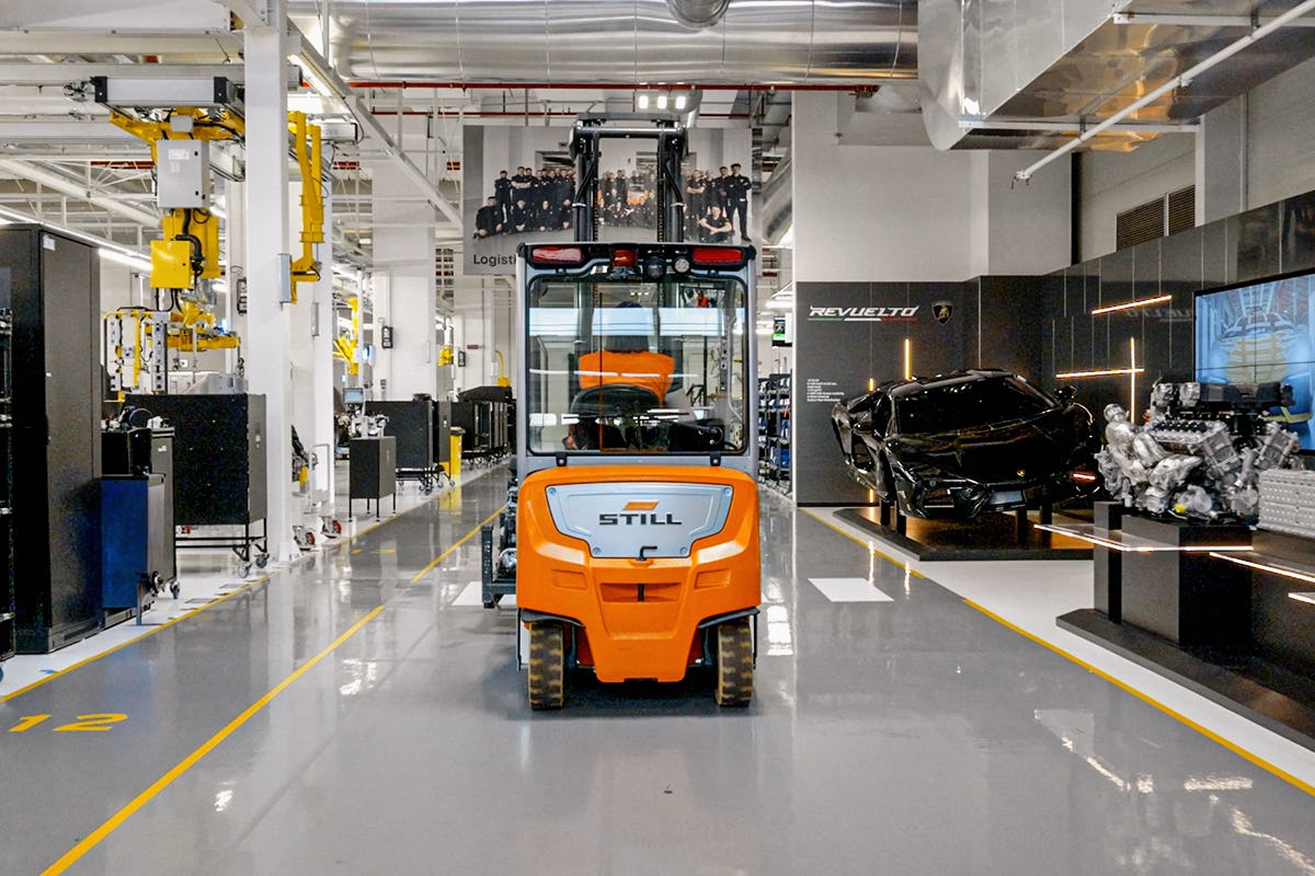 Automobili Lamborghini vertrouwt op STILL voor optimalisering logistiek
